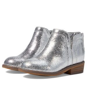 Nina Girls Olympia (Toddler/Little Kid/Big Kid) Silver Crackle 5 Big Kid M